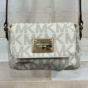 Michael Kors small monogram crossbody
